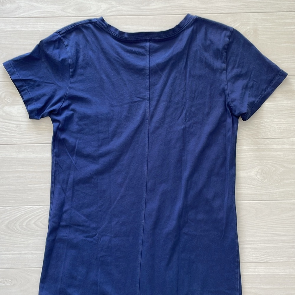 J. Crew Navy T-Shirt Dress - Picture 5 of 7